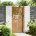 FURTKA OGRODOWA 85X175CM STAL KORTENOWSKA MOTYW DRZEWA