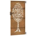 FURTKA OGRODOWA 85X175CM STAL KORTENOWSKA MOTYW DRZEWA