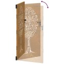 FURTKA OGRODOWA 85X175CM STAL KORTENOWSKA MOTYW DRZEWA