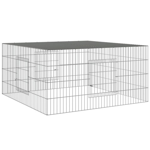 KLATKA DLA KRÓLIKA 110X110X55CM GALWANIZOWANE ŻELAZO