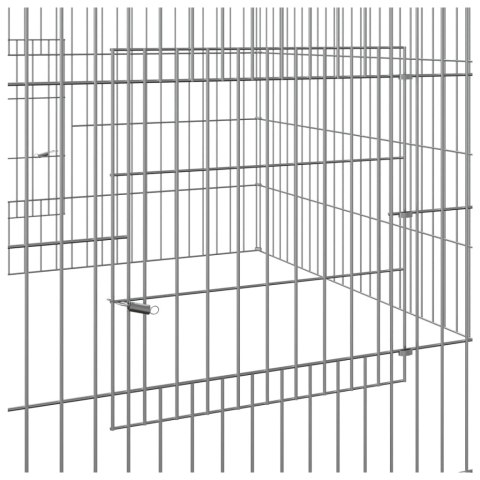 KLATKA DLA KRÓLIKA 110X110X55CM GALWANIZOWANE ŻELAZO