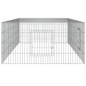 KLATKA DLA KRÓLIKA 2 PANELE 220X110X55CM ŻELAZO