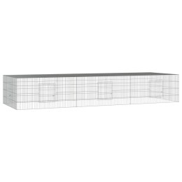 KLATKA DLA KRÓLIKA 3 PANELE 325X109X54CM ŻELAZO