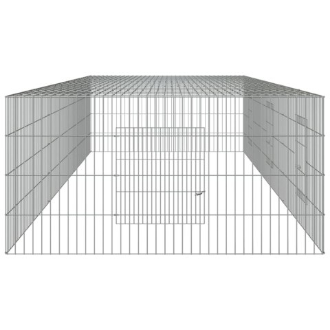 KLATKA DLA KRÓLIKA 3 PANELE 325X109X54CM ŻELAZO
