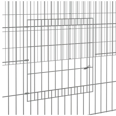 KLATKA DLA KRÓLIKA 3 PANELE 325X109X54CM ŻELAZO