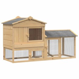 KURNIK 2 PCS BRĄZOWY LITE DREWNO SOSNOWE