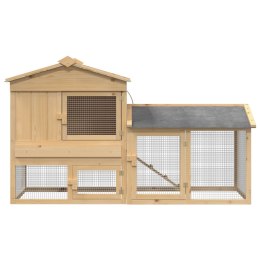 KURNIK 2 PCS BRĄZOWY LITE DREWNO SOSNOWE