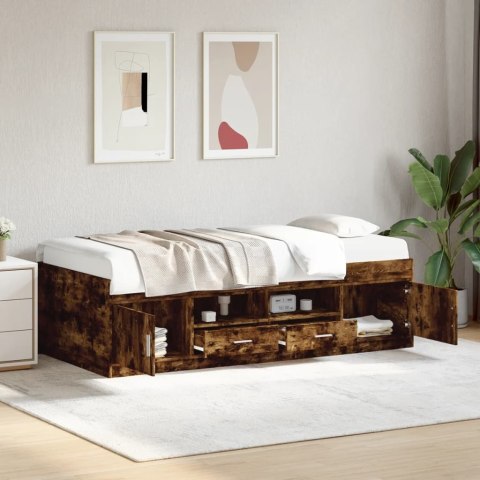 ŁÓŻKO DZIENNE Z SZUFLADAMI BEZ MATERACA 90X200CM