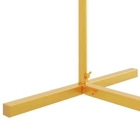 ZŁOTY ŁUK ŚLUBNY STALOWY 100X39X200CM DO DEKORACJI I NA WESELE