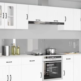 VidaXL Panel kuchenny 2 pcs Jasnoszary 120 x 40 cm szkło hartowane