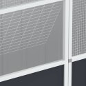 WOLIERA ANTRACYTOWA 115X78X200CM GALWANIZOWANA STAL