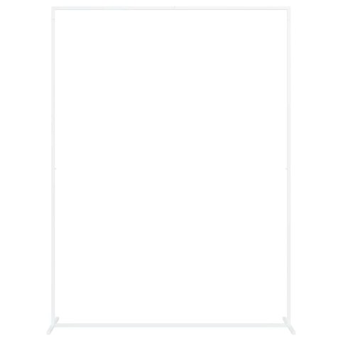 BIAŁY ŁUK ŚLUBNY STALOWY 150X49,5X200CM DO DEKORACJI I NA WESELE