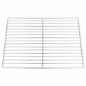 RUSZT GRILLOWY SREBRNY 40X30CM STAL NIERDZEWNA