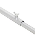 VidaXL Uchwyt na plandekę do przyczep 2 pcs Srebrny 100-145 cm