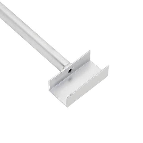 UCHWYT NA PLANDEKĘ DO PRZYCZEP 2 SZT. SREBRNY 130-210CM