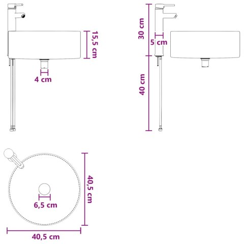 ZESTAW MEBLI ŁAZIENKOWYCH 2 PCS BIAŁY DREWNO INŻYNIERYJNE