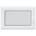 Okno piwniczne RISOR 90 x 70 cm PVC i szkło Biały