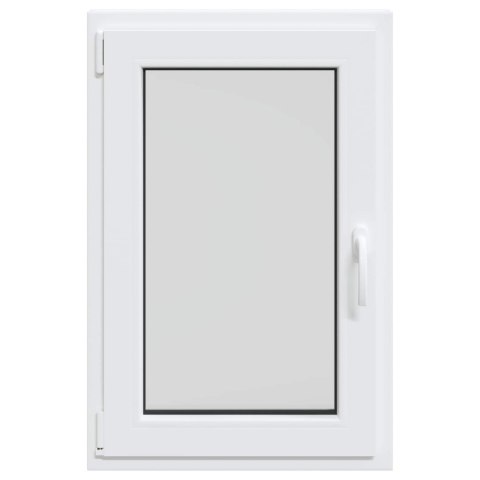 OKNO PIWNICZNE RISOR 60X100CM PVC I SZKŁO BIAŁY