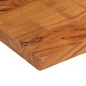 BLAT STOŁU 110X60X2,5CM PROSTOKĄTNY LITE DREWNO AKACJOWE