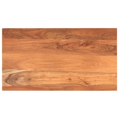 BLAT STOŁU 120X70X2,5CM PROSTOKĄTNY LITE DREWNO AKACJOWE