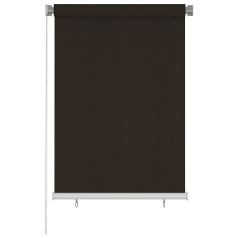 ROLETA ZEWNĘTRZNA 100X140CM BRĄZOWA HDPE