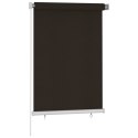 ROLETA ZEWNĘTRZNA 100X140CM BRĄZOWA HDPE