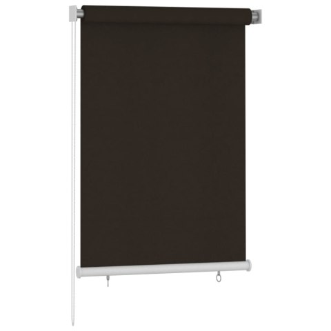 ROLETA ZEWNĘTRZNA 100X140CM BRĄZOWA HDPE