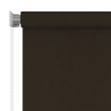 ROLETA ZEWNĘTRZNA 180X140CM BRĄZOWA HDPE
