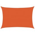ŻAGIEL PRZECIWSŁONECZNY 160 G/M² POMARAŃCZOWY 3,5X5 M HDPE