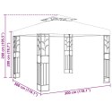 ALTANA 3X3X2,68 M ZIELONY POLIESTER I STAL