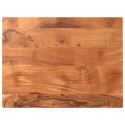 BLAT STOŁU 80X60X2,5CM PROSTOKĄTNY LITE DREWNO AKACJOWE