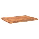 BLAT STOŁU 80X60X2,5CM PROSTOKĄTNY LITE DREWNO AKACJOWE
