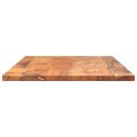 BLAT STOŁU 80X60X2,5CM PROSTOKĄTNY LITE DREWNO AKACJOWE