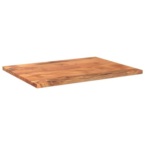 BLAT STOŁU 90X60X2,5CM PROSTOKĄTNY LITE DREWNO AKACJOWE