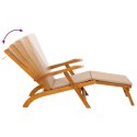 LEŻAK Z FUNKCJĄ POCHYLANIA I SKŁADANIA 2 PCS 55X146X91CM