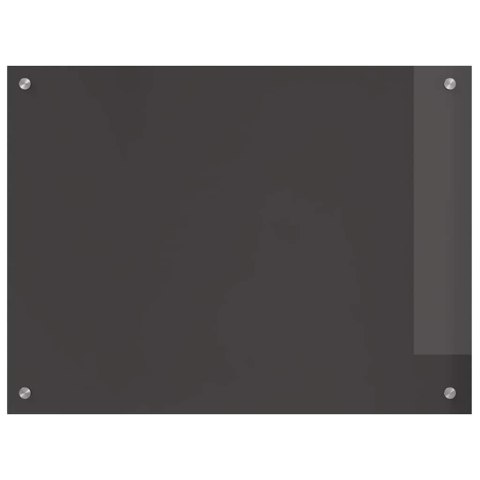 PANEL KUCHENNY CIEMNOSZARY 80X60CM SZKŁO HARTOWANE