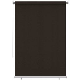 VidaXL Roleta zewnętrzna, 160x230 cm, brązowa, HDPE