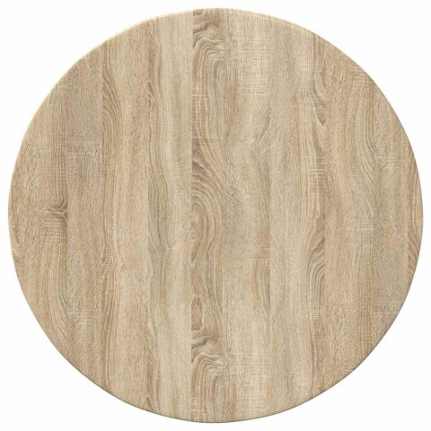BLAT STOŁU DĄB SONOMA Ø 60X1,5CM MATERIAŁ DREWNOPOCHODNY