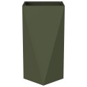 DONICA 2 PCS ZIELONY OLIWKOWY 40X40X75CM STAL