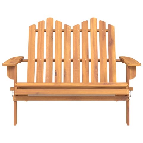 ŁAWKA OGRODOWA ADIRONDACK 126CM LITE DREWNO AKACJOWE