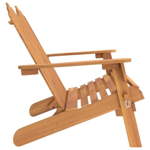 ŁAWKA OGRODOWA ADIRONDACK 126CM LITE DREWNO AKACJOWE