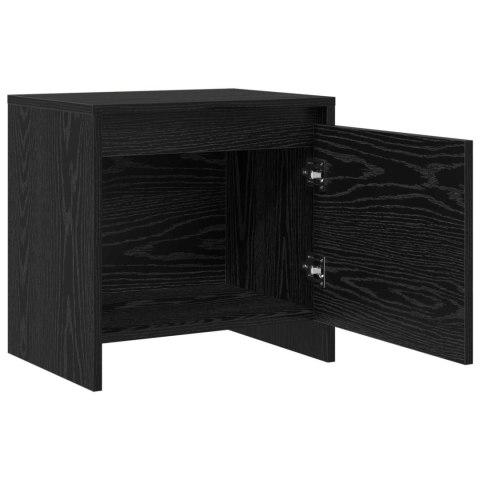 SZAFKA NOCNA CZARNY DĄB 45X34X44,5CM