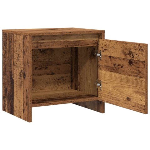 SZAFKA NOCNA STARE DREWNO 45X34X44,5CM