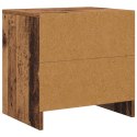 SZAFKA NOCNA STARE DREWNO 45X34X44,5CM