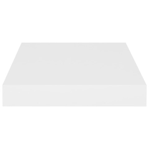 PÓŁKI ŚCIENNE 4 SZT BIAŁE 23X235X38CM