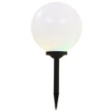 KULISTE LAMPY SOLARNE NA ZEWNĄTRZ 2 SZT. LED 30CM RGB