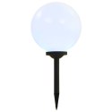 KULISTE LAMPY SOLARNE NA ZEWNĄTRZ 2 SZT. LED 30CM RGB