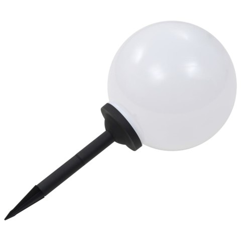 KULISTE LAMPY SOLARNE NA ZEWNĄTRZ 2 SZT. LED 30CM RGB