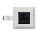 KWADRATOWE LAMPY SOLARNE NA ZEWNĄTRZ 6 SZT. LED 12CM BIAŁE