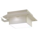 KWADRATOWE LAMPY SOLARNE NA ZEWNĄTRZ 6 SZT. LED 12CM BIAŁE